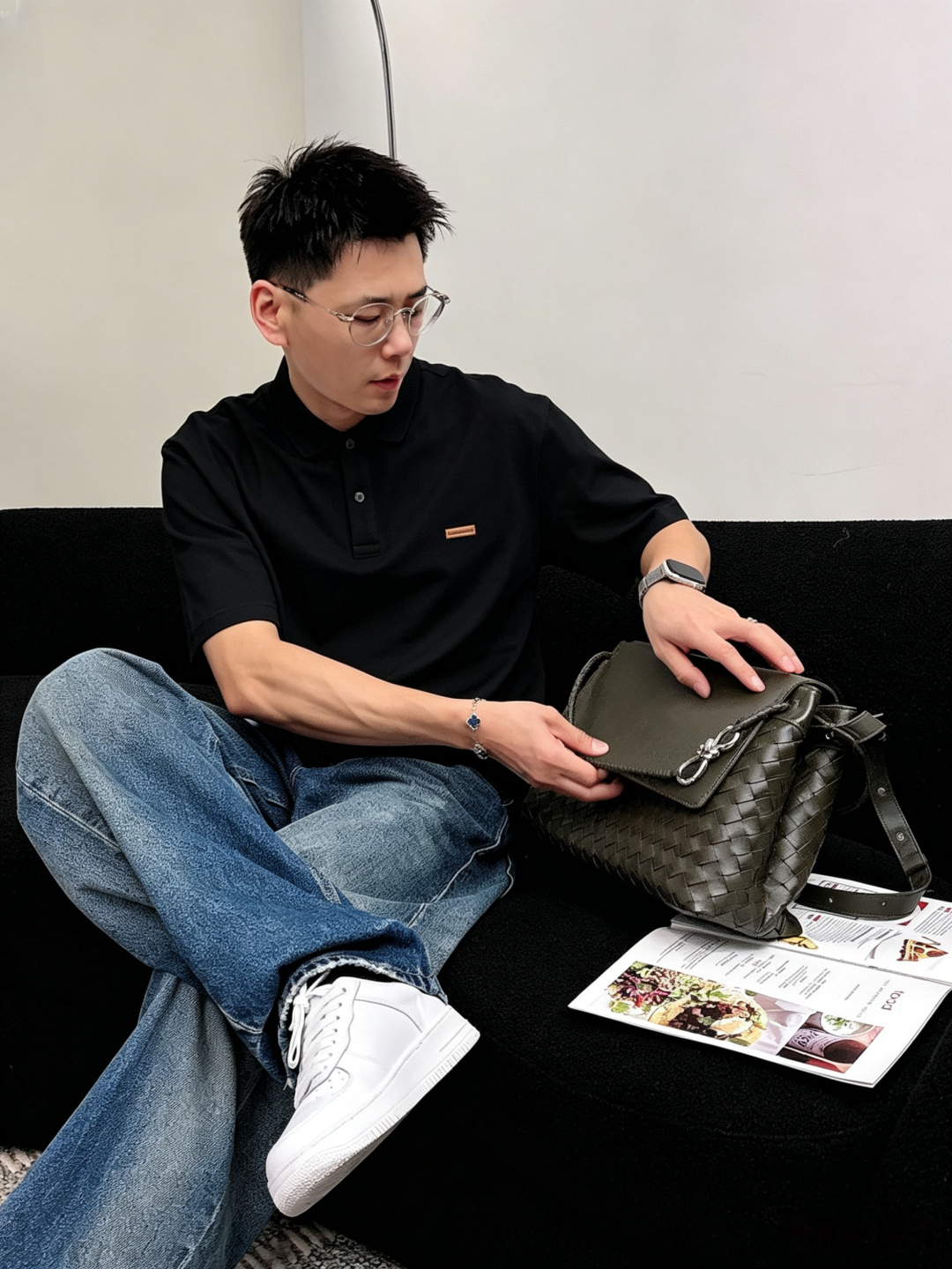 Zegna杰尼亚26ss高级男士商务休闲珠地棉翻领POLO衫，贸易公司渠道货，源自原厂代工出品，高端品鉴