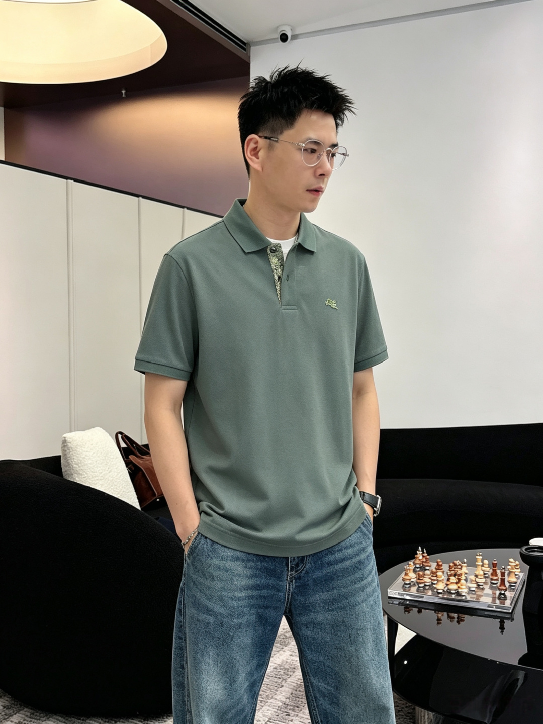 Hermes爱马仕2026ss夏季新款刺绣logo男士翻领Polo衫！经典商务男款，高端男装的天花板级别