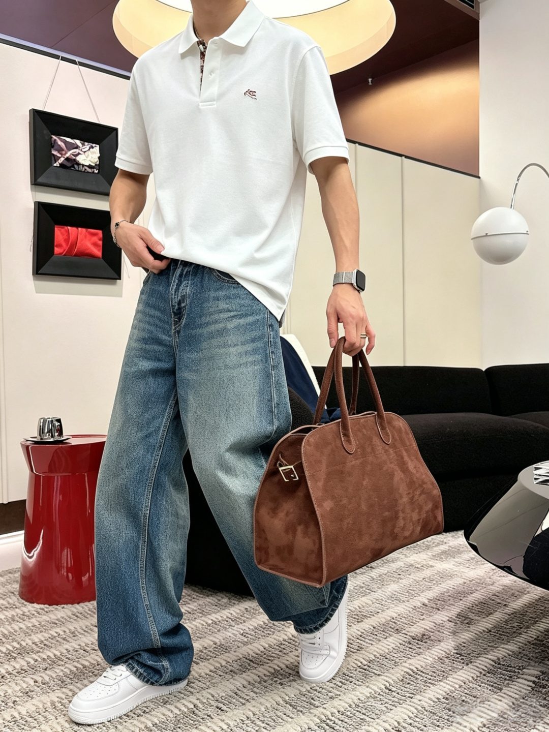 Hermes爱马仕2026ss夏季新款刺绣logo男士翻领Polo衫！经典商务男款，高端男装的天花板级别