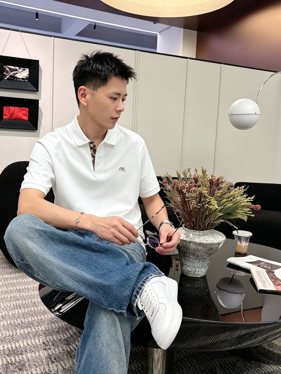 Hermes爱马仕2026ss夏季新款刺绣logo男士翻领Polo衫！经典商务男款，高端男装的天花板级别