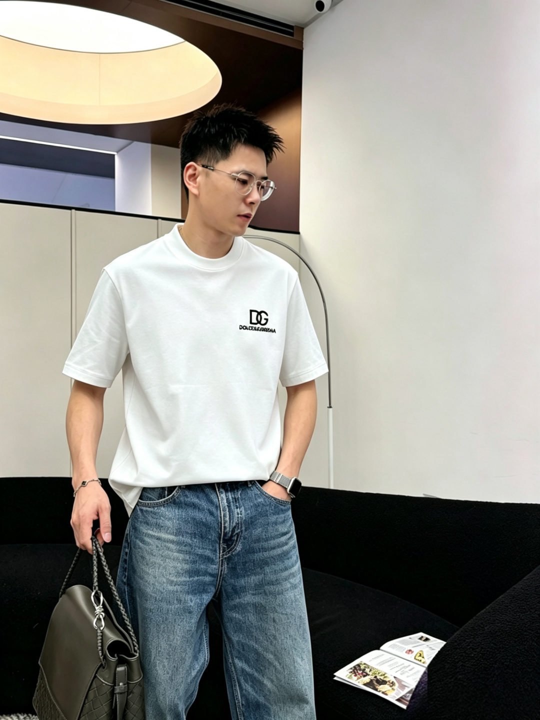 Dolce&Gabbana杜嘉班纳、26ss春夏新款刺绣logo短袖T恤！选用棉中贵族PIMA棉的高端8