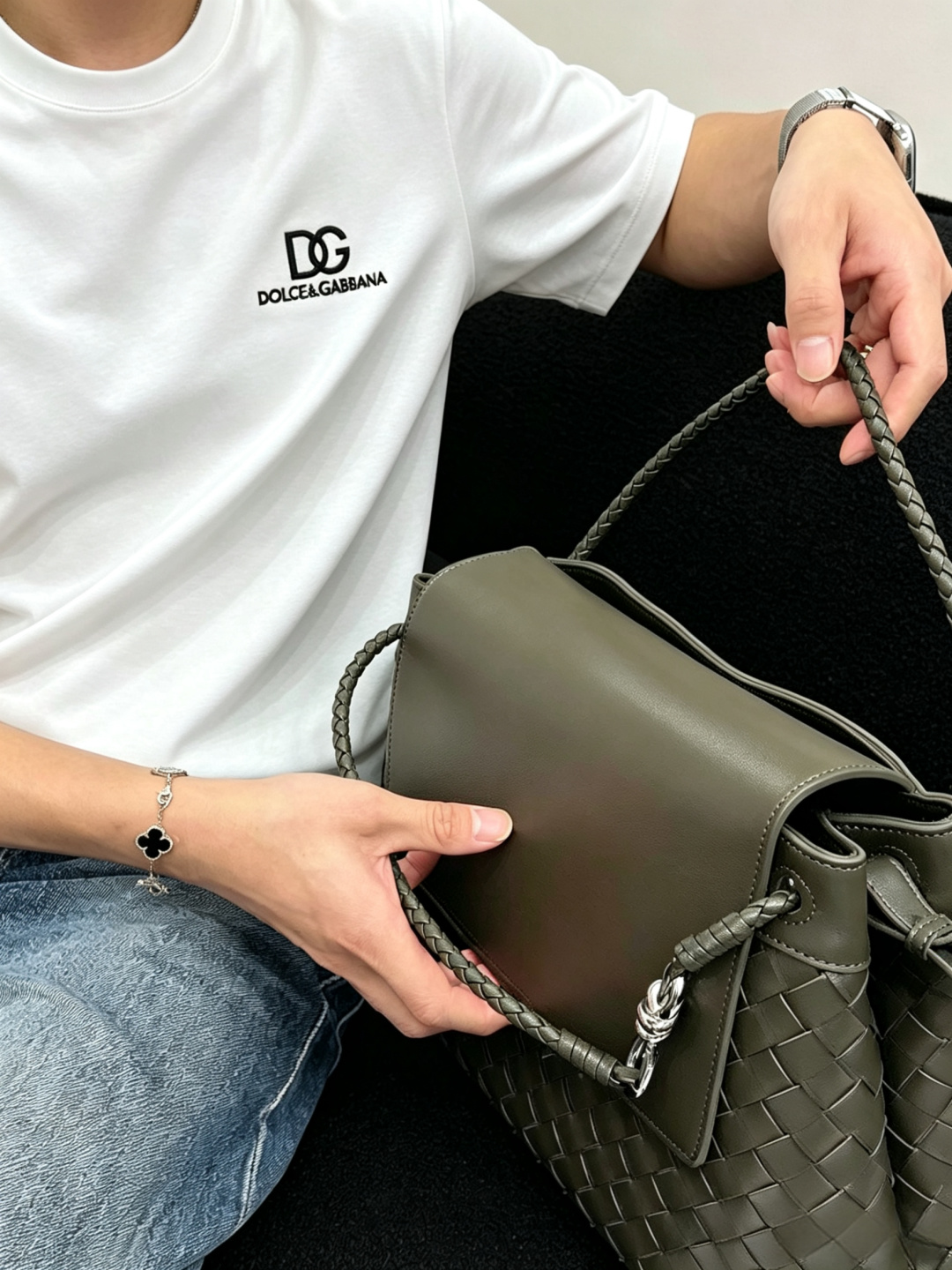 Dolce&Gabbana杜嘉班纳、26ss春夏新款刺绣logo短袖T恤！选用棉中贵族PIMA棉的高端8