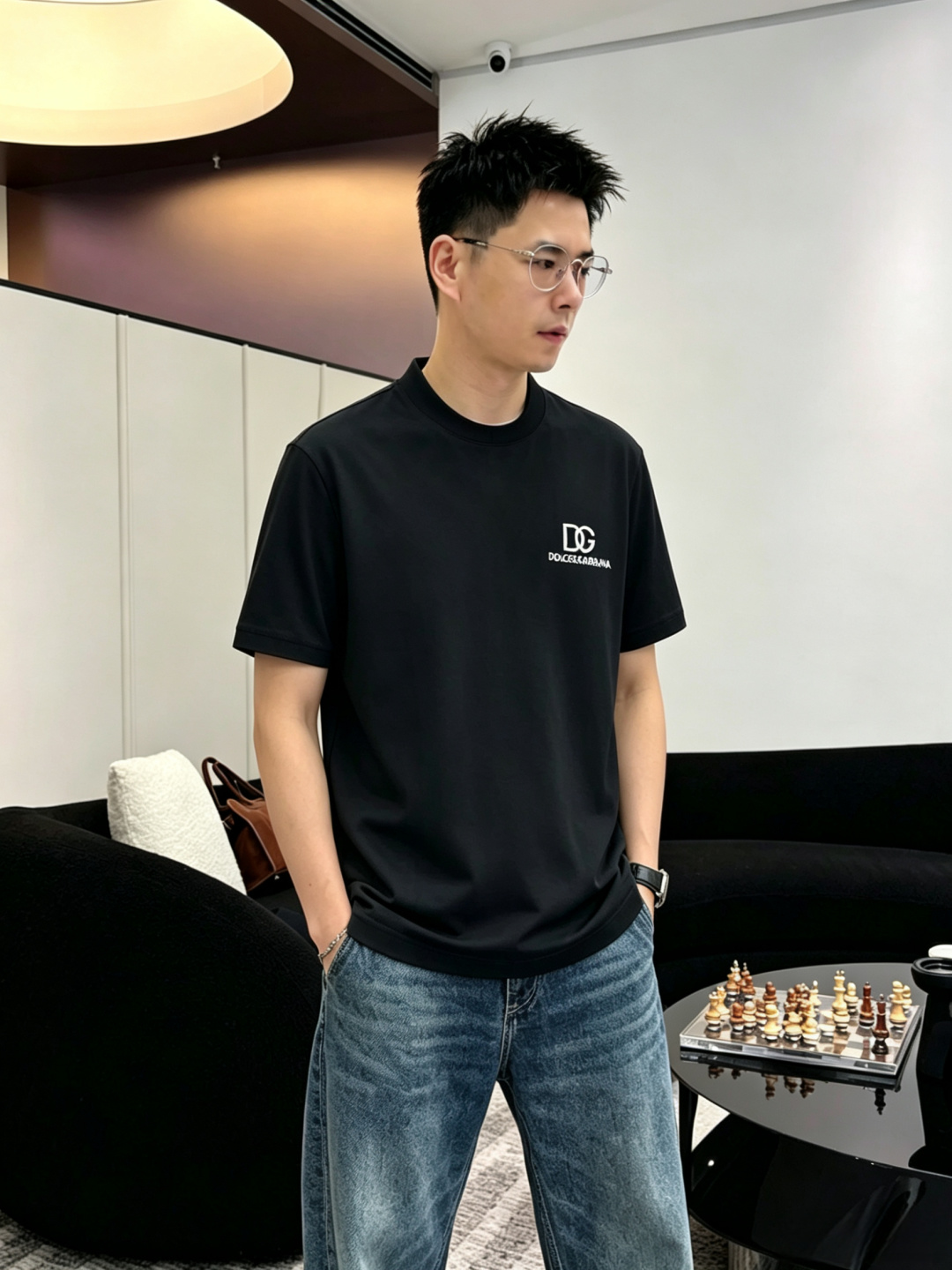 Dolce&Gabbana杜嘉班纳、26ss春夏新款刺绣logo短袖T恤！选用棉中贵族PIMA棉的高端8