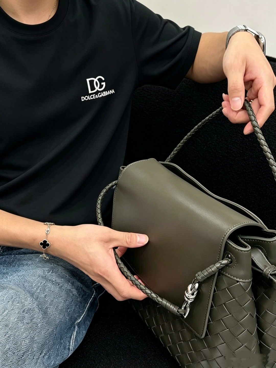 Dolce&Gabbana杜嘉班纳、26ss春夏新款刺绣logo短袖T恤！选用棉中贵族PIMA棉的高端8