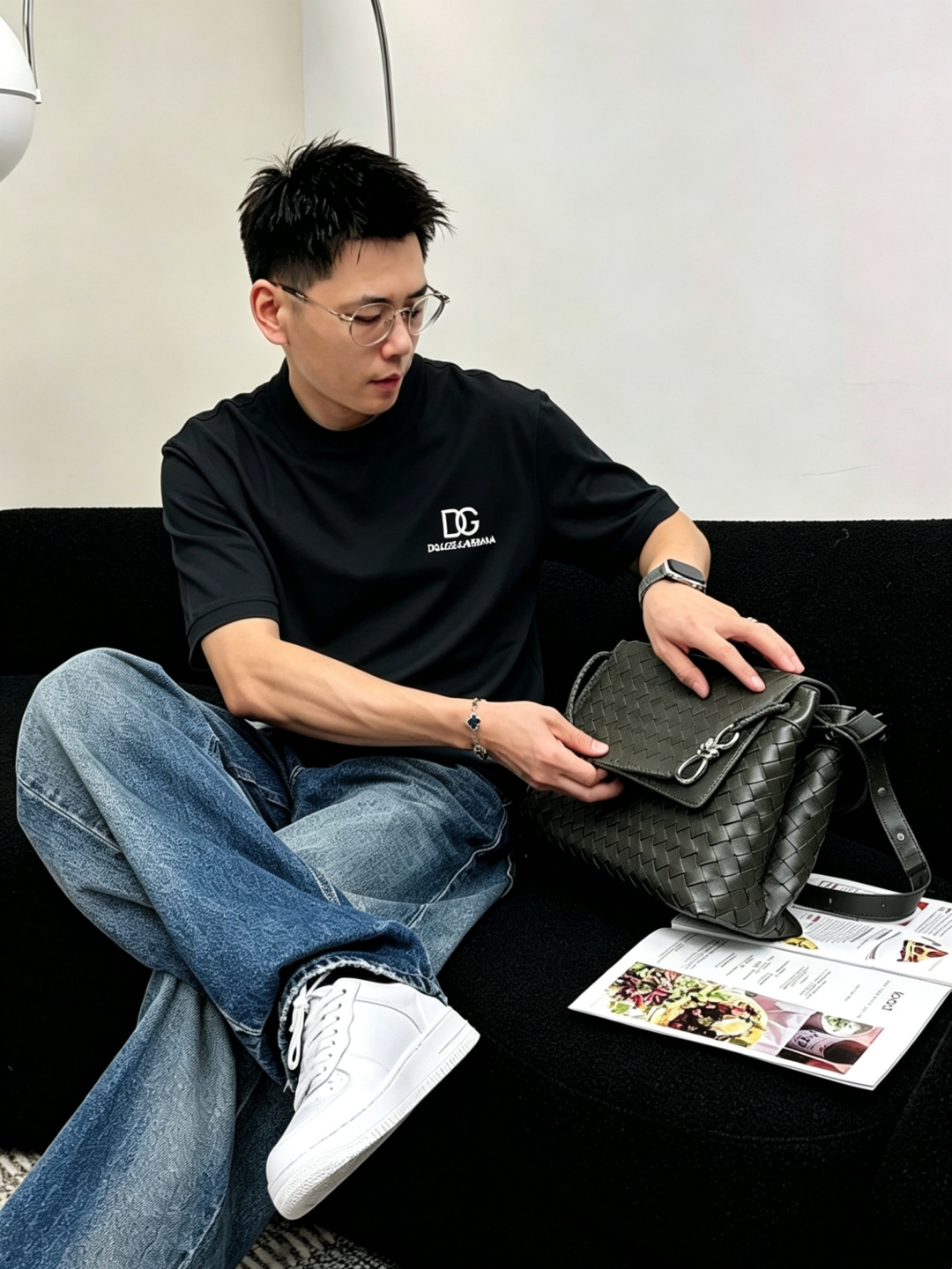 Dolce&Gabbana杜嘉班纳、26ss春夏新款刺绣logo短袖T恤！选用棉中贵族PIMA棉的高端8