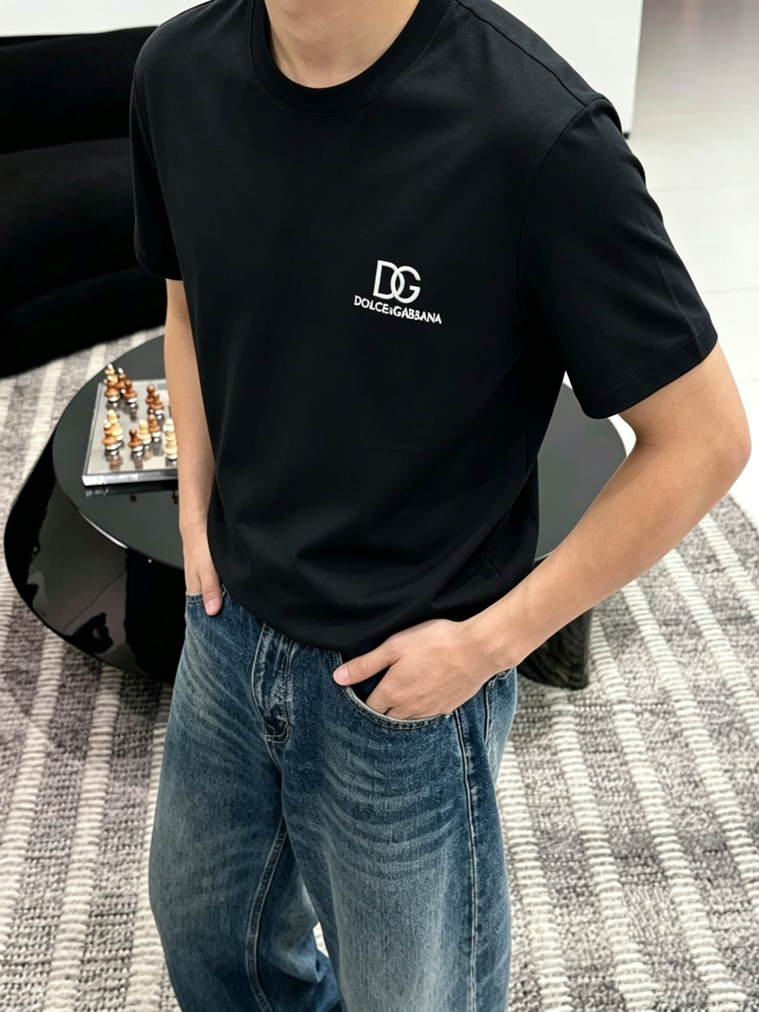 Dolce&Gabbana杜嘉班纳、26ss春夏新款刺绣logo短袖T恤！选用棉中贵族PIMA棉的高端8