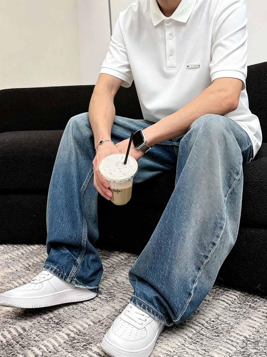 布鲁提高级男士商务休闲珠地棉翻领POLO衫，贸易公司渠道货，源自原厂代工出品，高端品鉴心水之物，26年春