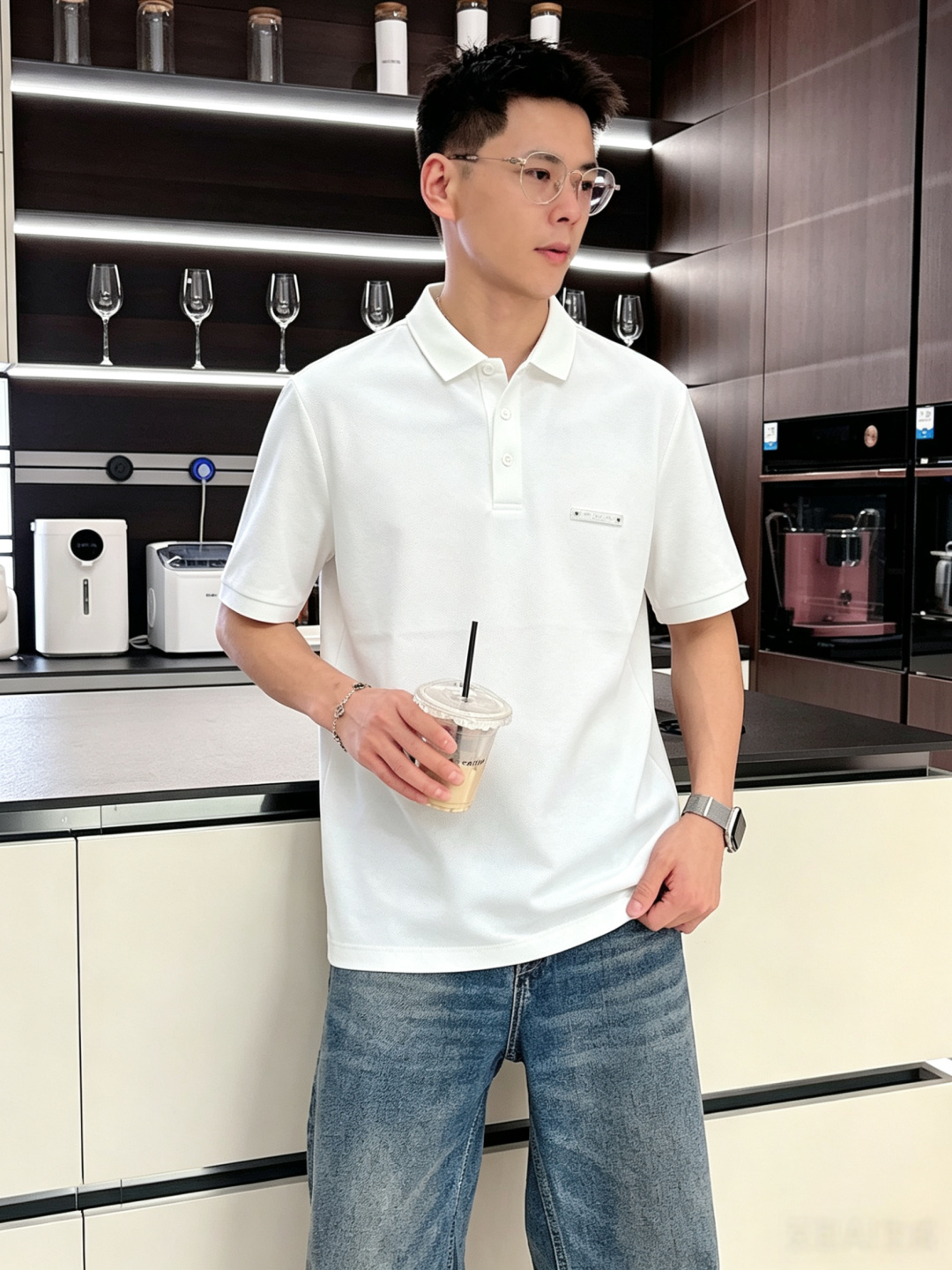 布鲁提高级男士商务休闲珠地棉翻领POLO衫，贸易公司渠道货，源自原厂代工出品，高端品鉴心水之物，26年春