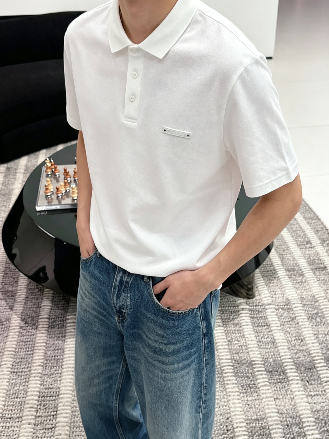 布鲁提高级男士商务休闲珠地棉翻领POLO衫，贸易公司渠道货，源自原厂代工出品，高端品鉴心水之物，26年春