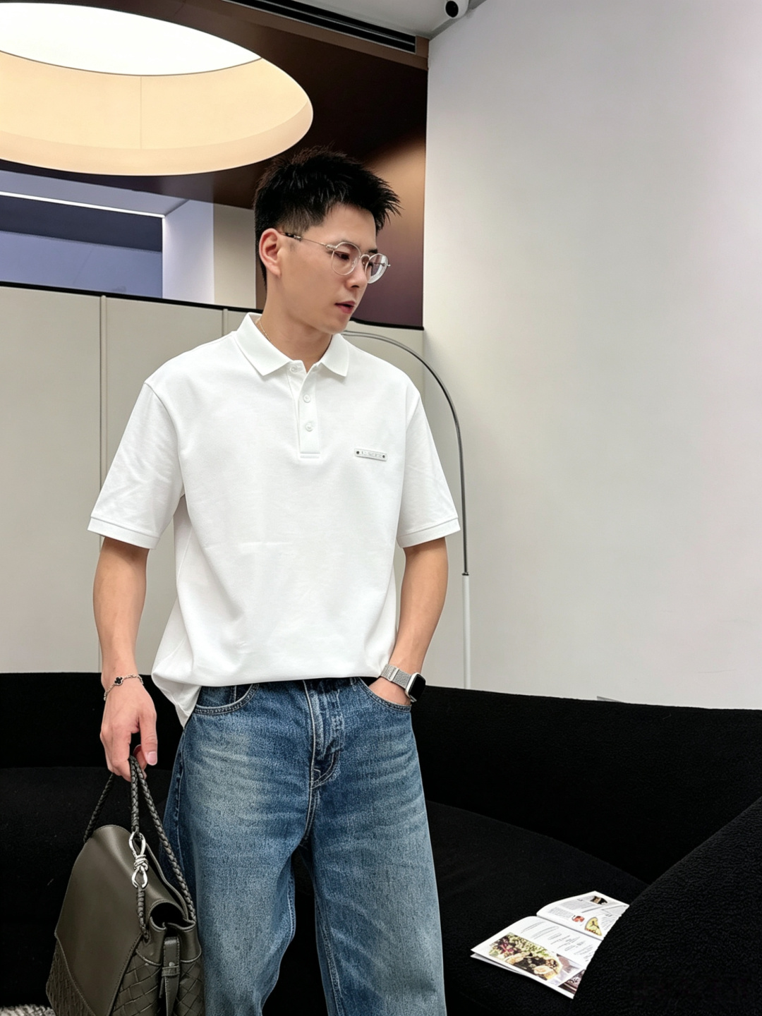 布鲁提高级男士商务休闲珠地棉翻领POLO衫，贸易公司渠道货，源自原厂代工出品，高端品鉴心水之物，26年春