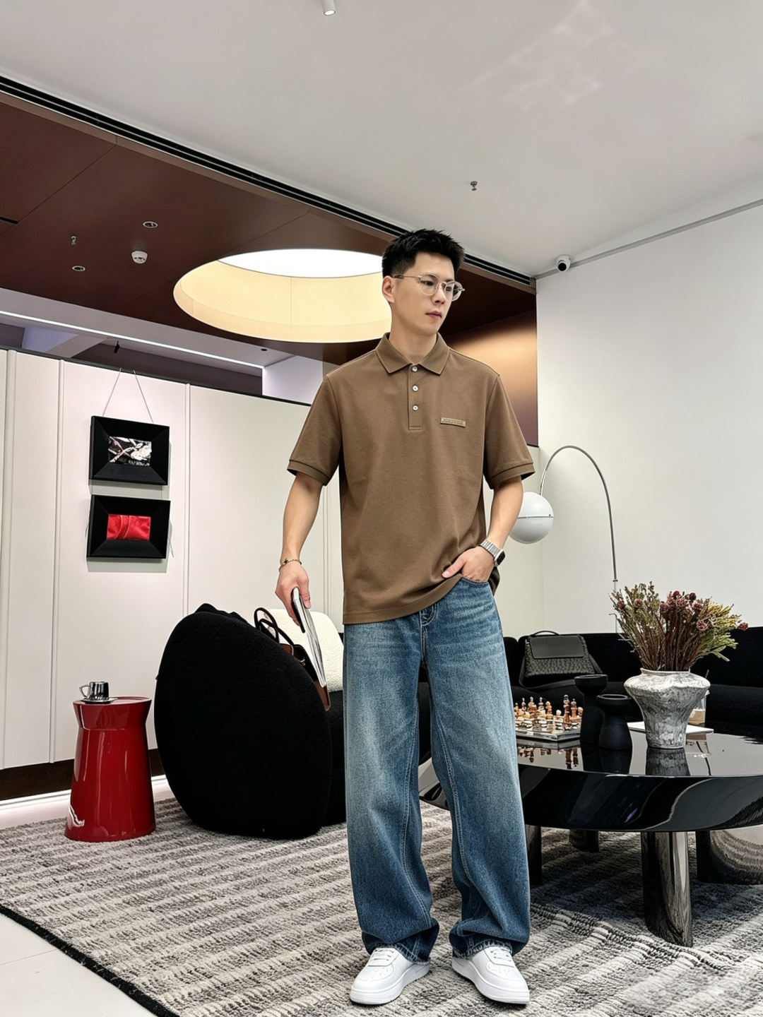 布鲁提高级男士商务休闲珠地棉翻领POLO衫，贸易公司渠道货，源自原厂代工出品，高端品鉴心水之物，26年春