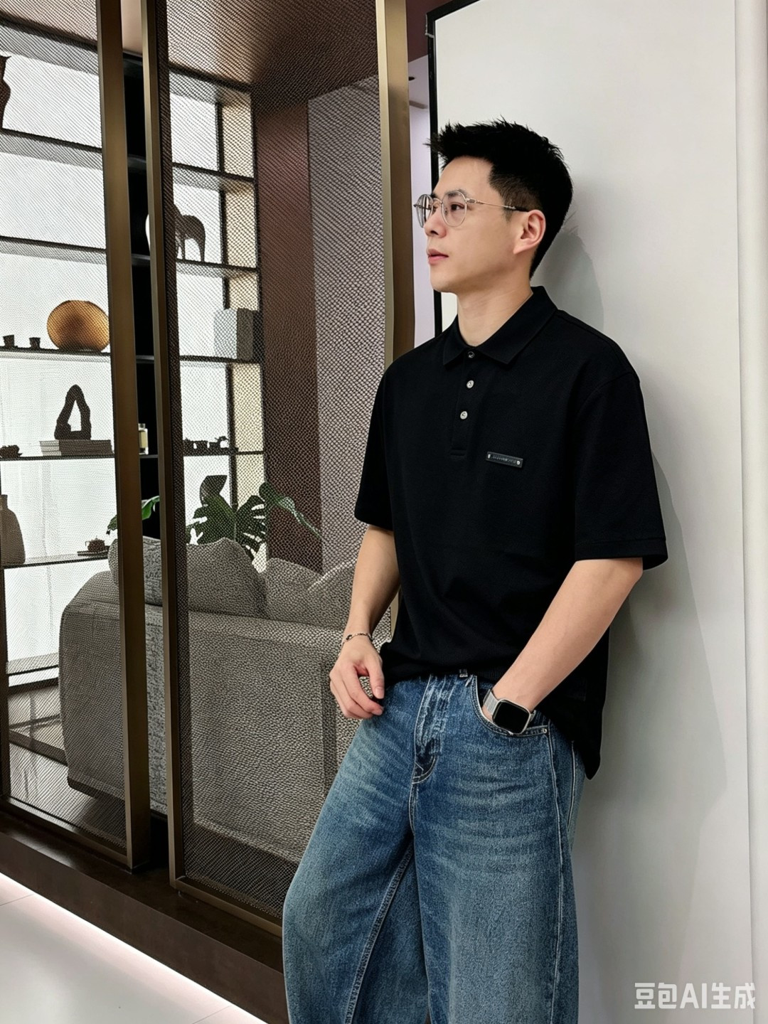 布鲁提高级男士商务休闲珠地棉翻领POLO衫，贸易公司渠道货，源自原厂代工出品，高端品鉴心水之物，26年春