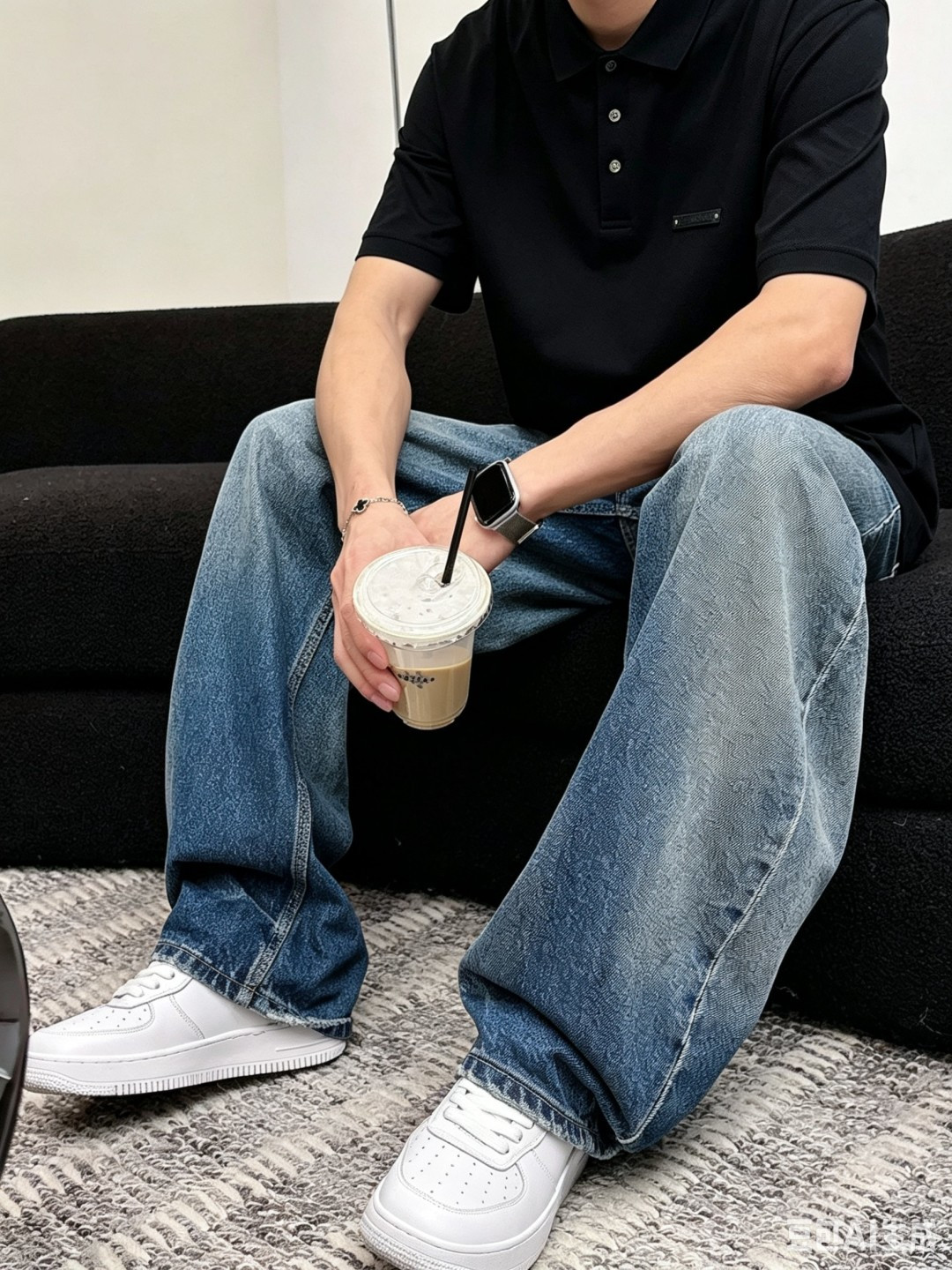 布鲁提高级男士商务休闲珠地棉翻领POLO衫，贸易公司渠道货，源自原厂代工出品，高端品鉴心水之物，26年春