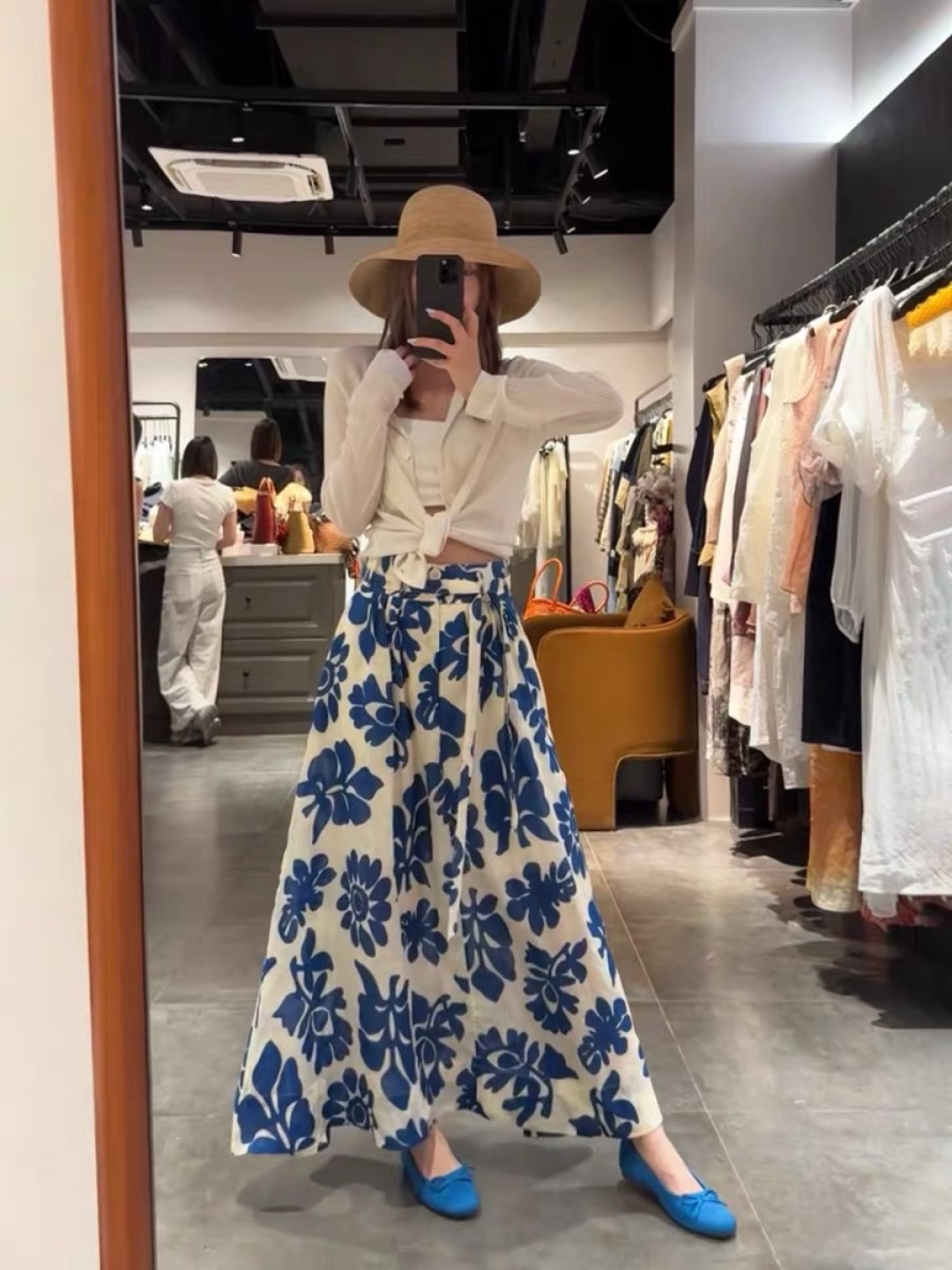 French High-Waist A-Word Skirts: Summer Vacation Dressing with Quality and Style - 图片 3