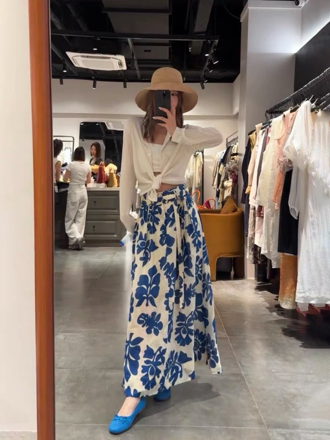 French High-Waist A-Word Skirts: Summer Vacation Dressing with Quality and Style - 图片 8