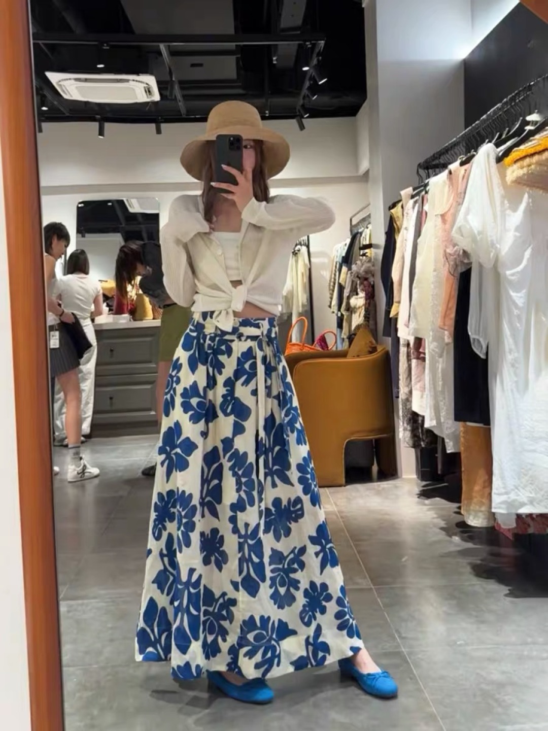 French High-Waist A-Word Skirts: Summer Vacation Dressing with Quality and Style - 图片 7