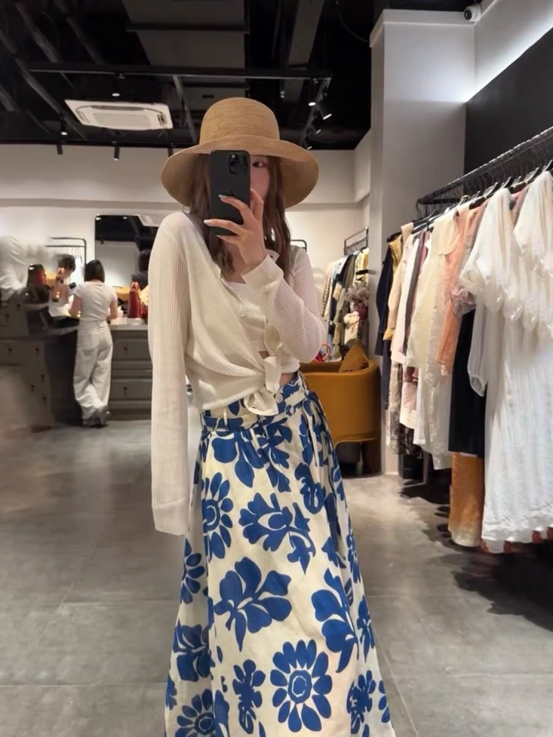 French High-Waist A-Word Skirts: Summer Vacation Dressing with Quality and Style - 图片 9