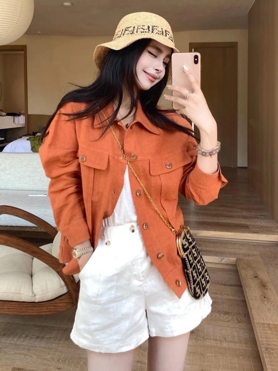 “High-Quality Women’s Linen Suit for Autumn: Luxurious, Simple, and Easy to Wear” - 图片 5
