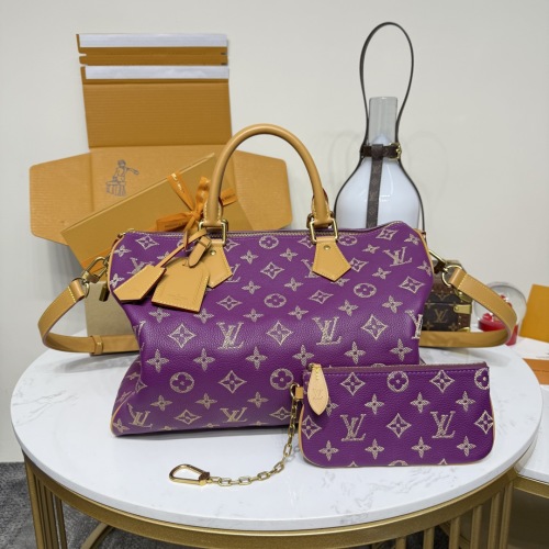 Louis Vuitton Speedy P.9 Bandoulière 40 Monogram Leather Handbag 1 Louis Vuitton Speedy P.9 Bandoulière 40 Monogram Leather Handbag