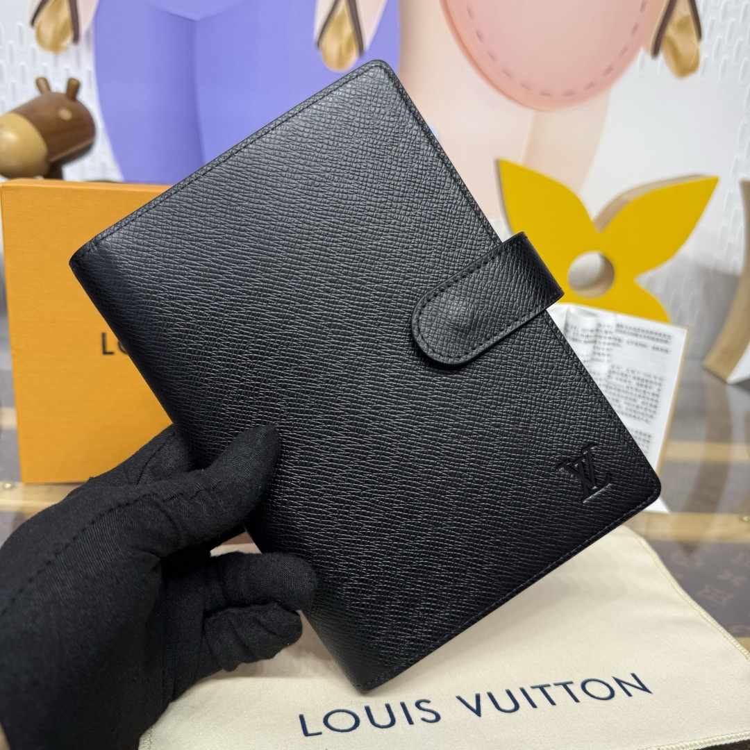 루이비통 모노그램 캔버스 버튼 잠금 중형 지갑 상세 이미지 4