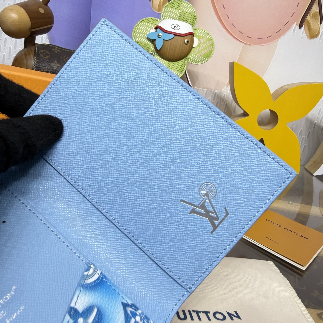 루이비통 모노그램 아이스큐브 캔버스 쿠베르틀르 파스포르 지갑 111583 이미지 7