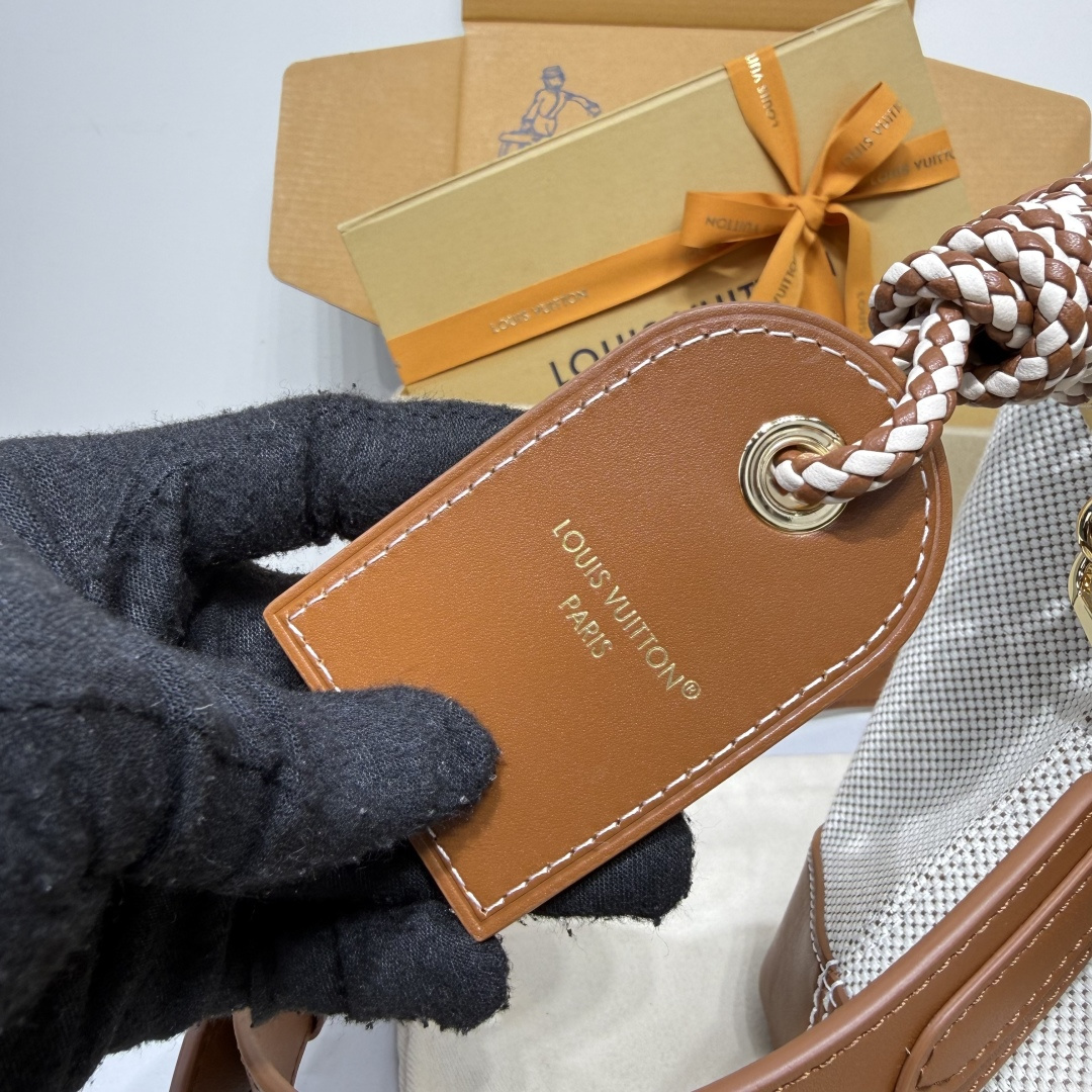路易威登 Louis Vuitton 高定典藏高定设计师遮阳帽帽子 #E4D7B8DE 7