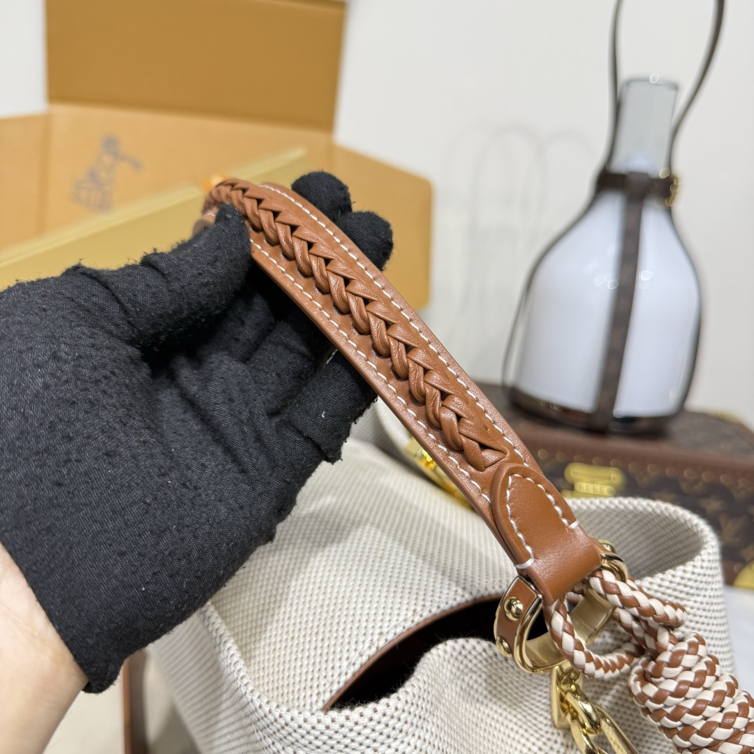 路易威登 Louis Vuitton 高定典藏高定设计师遮阳帽帽子 #E4D7B8DE 9