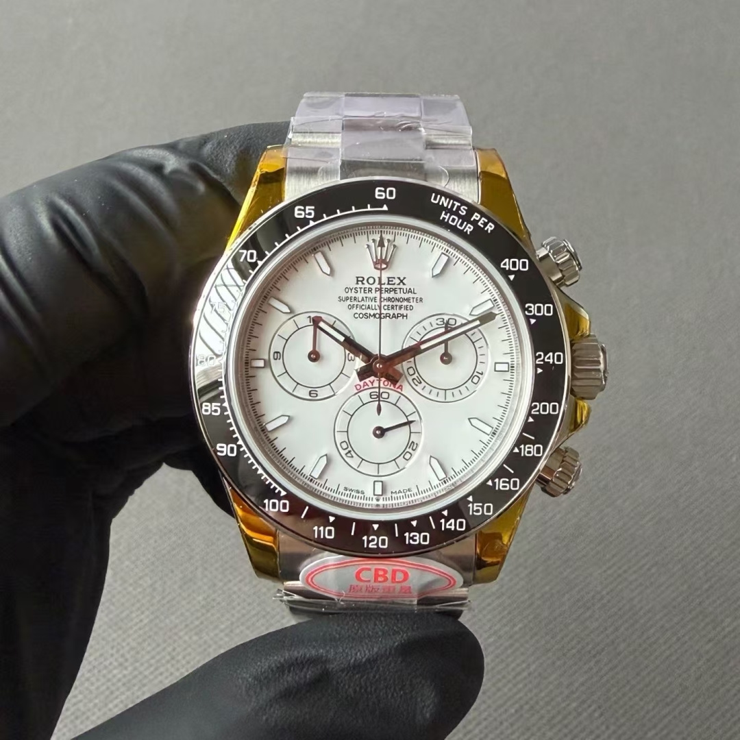 NO:822321,Produced by genuine CBD, you will get your money back!  2026 anniversary new Panda, 4131 movement. The yellow color is the film attached.19860909真CBD出品,掉皮包退！2026款周年新熊猫,4131机芯 黄色是贴的膜,,Watch