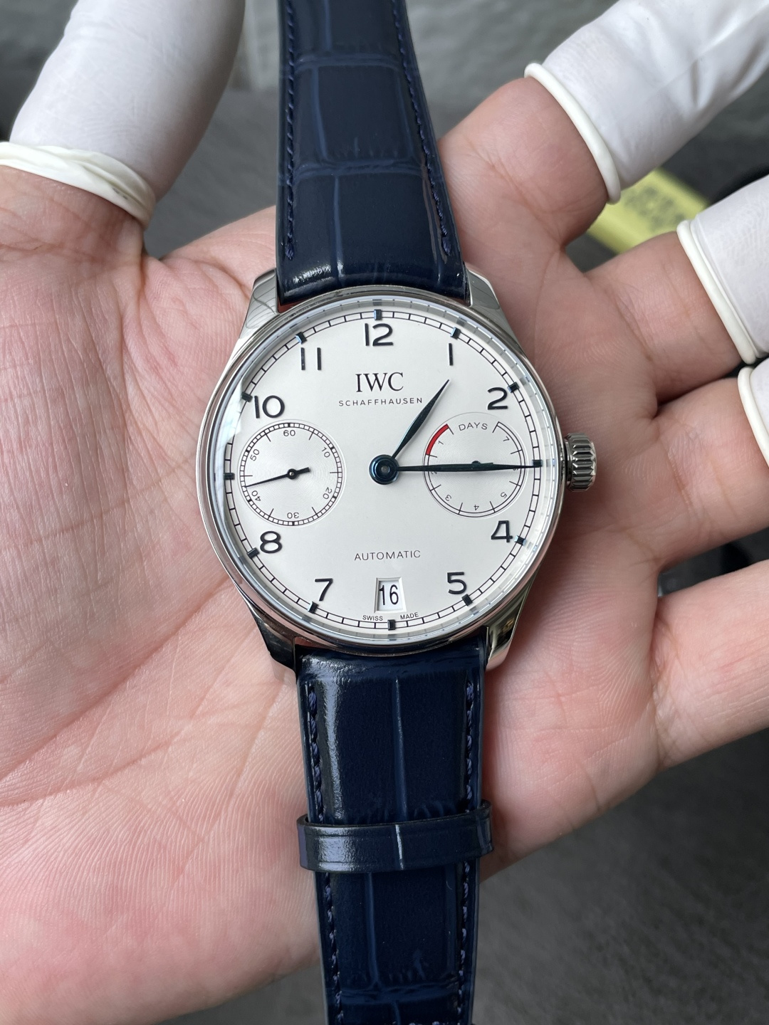 NO:924338,MZ new product IWC Portuguese 7 seven-day chain,,iwc19860909MZ 新品 万国葡七 七日链,,iwc,Watch