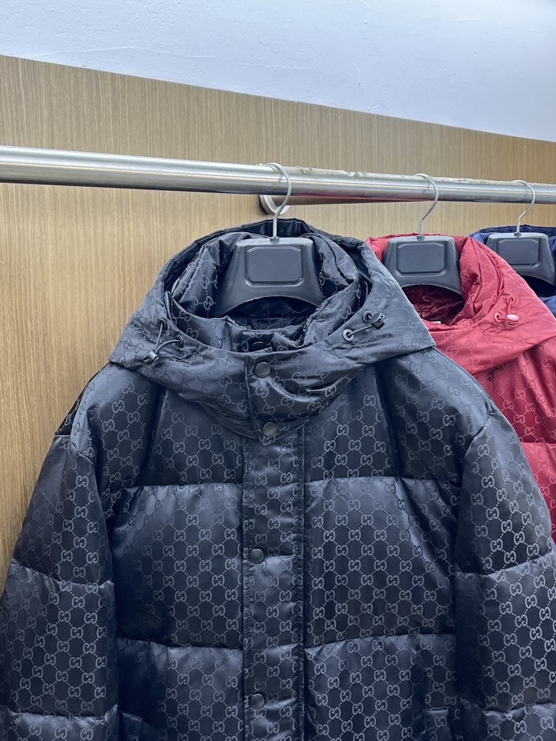 秋冬羽绒 Guc 🔥🔥高端私货 25秋冬上新 G家 羽绒服 满身印花logo高端大气 选用进口面料 充绒
