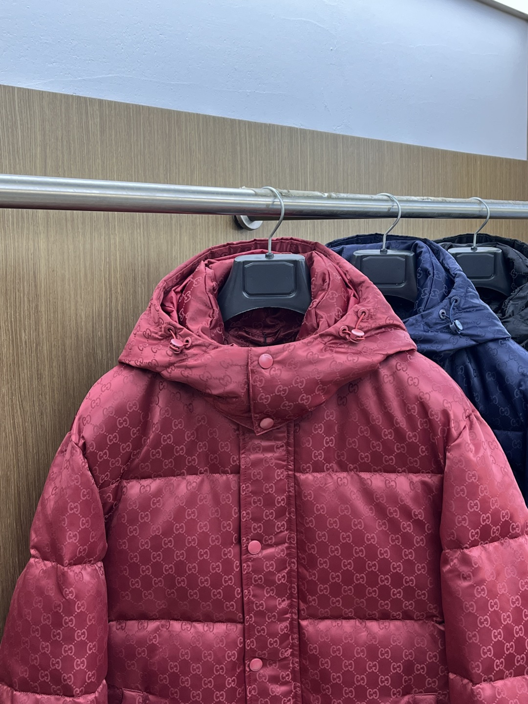 秋冬羽绒 Guc 🔥🔥高端私货 25秋冬上新 G家 羽绒服 满身印花logo高端大气 选用进口面料 充绒