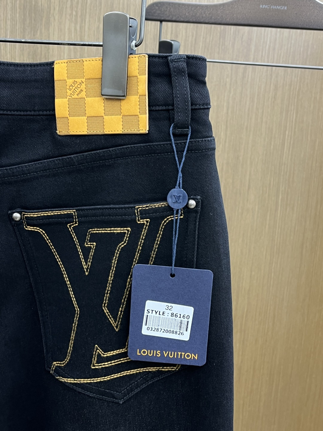 秋冬爆品 LV 🔥🔥高端定制品质 25SS秋冬最新款原单阔腿牛仔裤 柜台同步发售 原版定制复刻 客供五金