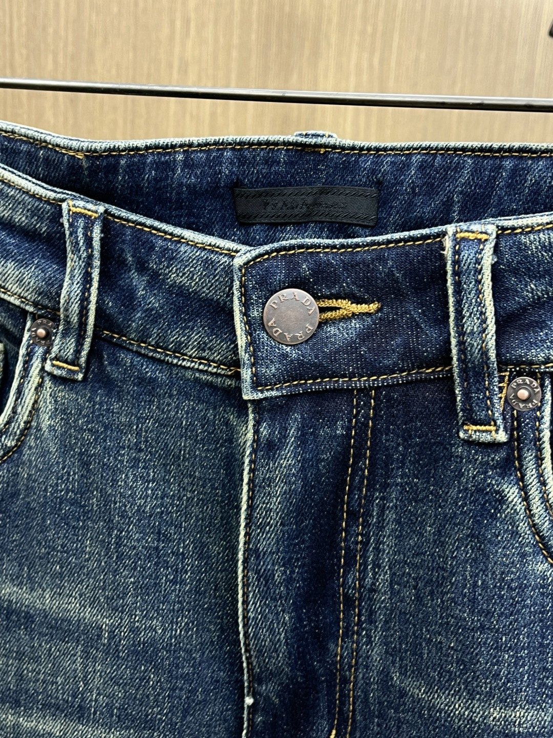 秋冬爆品 PD 🔥🔥高端定制品质 25SS秋冬最新款原单牛仔裤 柜台同步发售 原版定制复刻 客供五金辅料