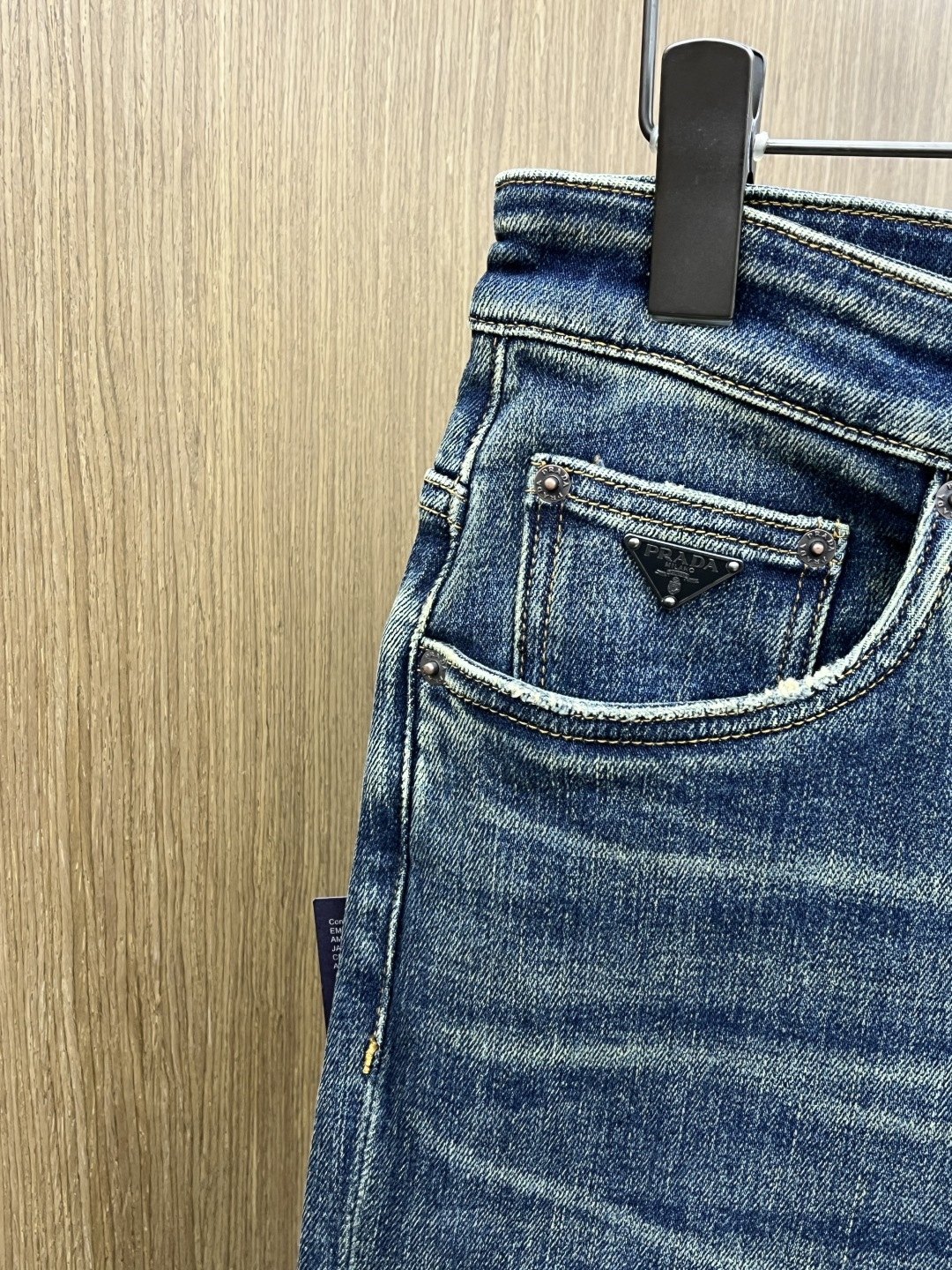 秋冬爆品 PD 🔥🔥高端定制品质 25SS秋冬最新款原单牛仔裤 柜台同步发售 原版定制复刻 客供五金辅料