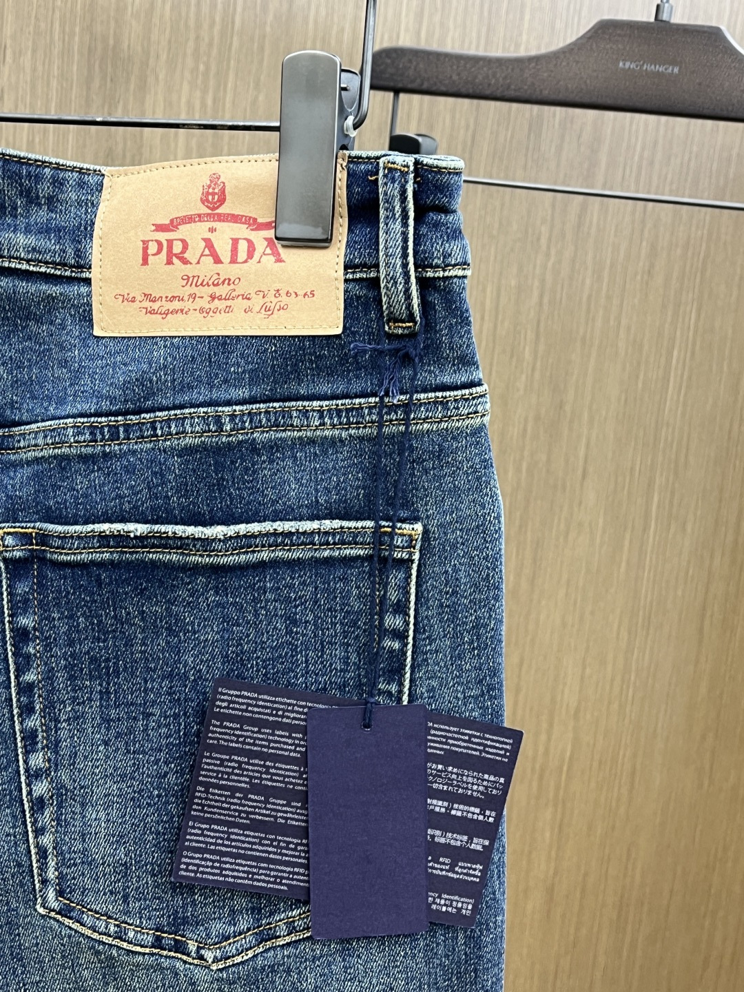 秋冬爆品 PD 🔥🔥高端定制品质 25SS秋冬最新款原单牛仔裤 柜台同步发售 原版定制复刻 客供五金辅料