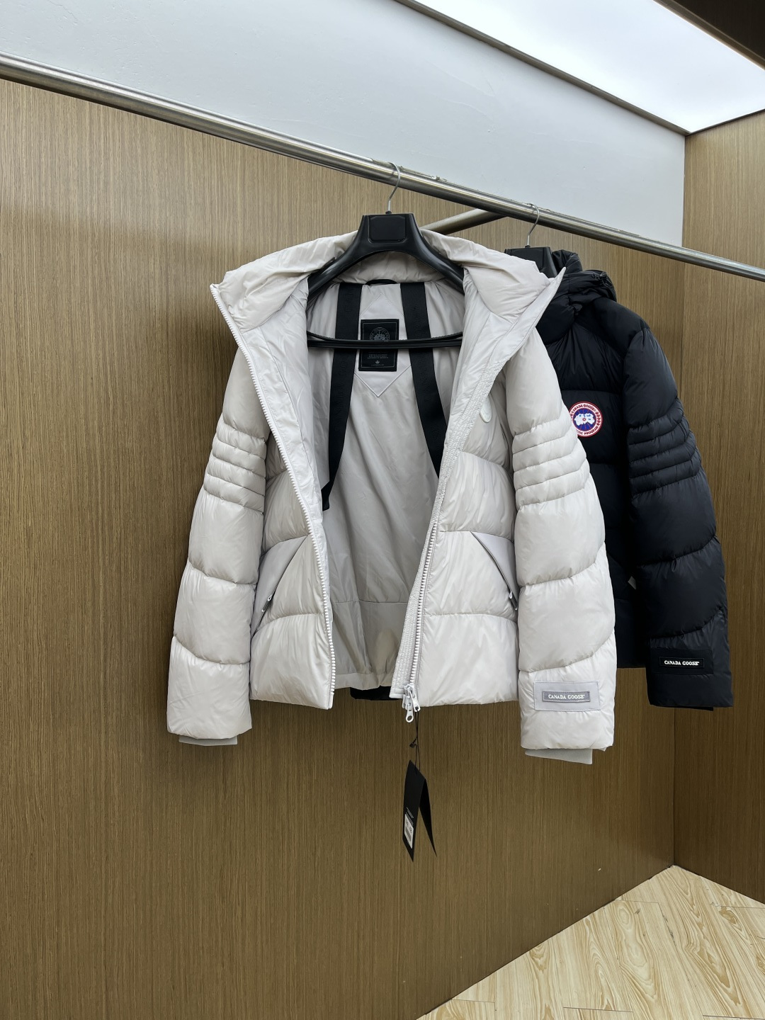秋冬羽绒 🆕Canada Goose加拿大鹅 2025ss秋冬新款时尚休闲连帽羽绒外套，胸口经典logo