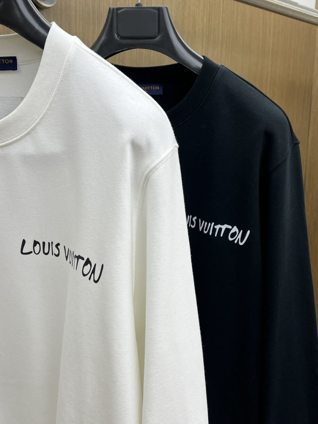 秋冬 LV 🔥FW早秋新款圆领卫衣，男女同款！独特吸引人的眼球，这一款卫衣品相品质都在线，舒适度，一如既