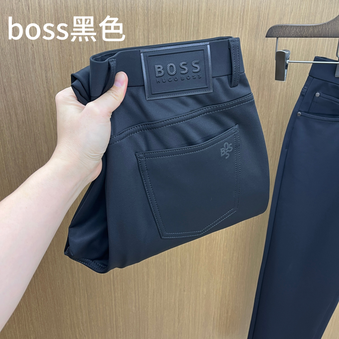秋冬 BOSS 🔥🔥秋冬新品休闲西裤 官网同步发售，裤身工艺设计，进口客供辅料、面料定制，代工厂出品免检