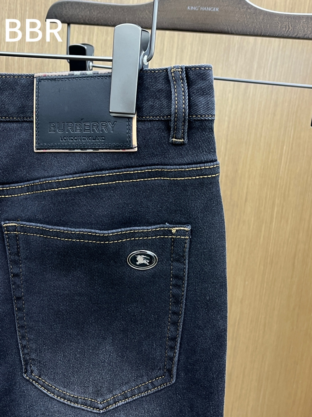 秋冬 BBR 🔥🔥秋冬新品休闲牛仔裤 官网同步发售，裤身工艺设计，进口客供辅料、面料定制，代工厂出品免检