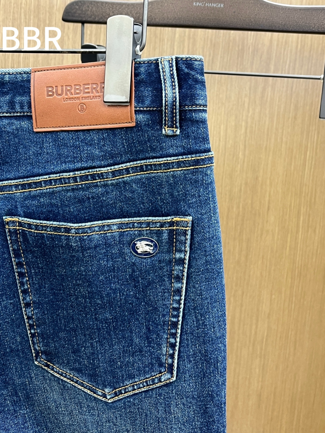 秋冬 BBR 🔥🔥秋冬新品休闲牛仔裤 官网同步发售，裤身工艺设计，进口客供辅料、面料定制，代工厂出品免检
