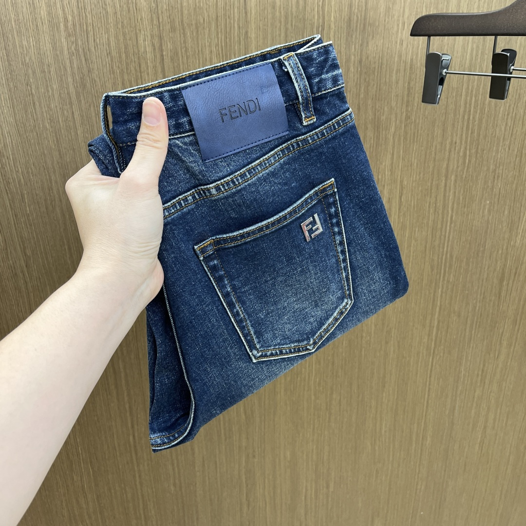 秋冬爆品 FD 🔥🔥高端定制品质 25SS秋冬最新款原单牛仔裤 柜台同步发售 原版定制复刻 客供五金辅料