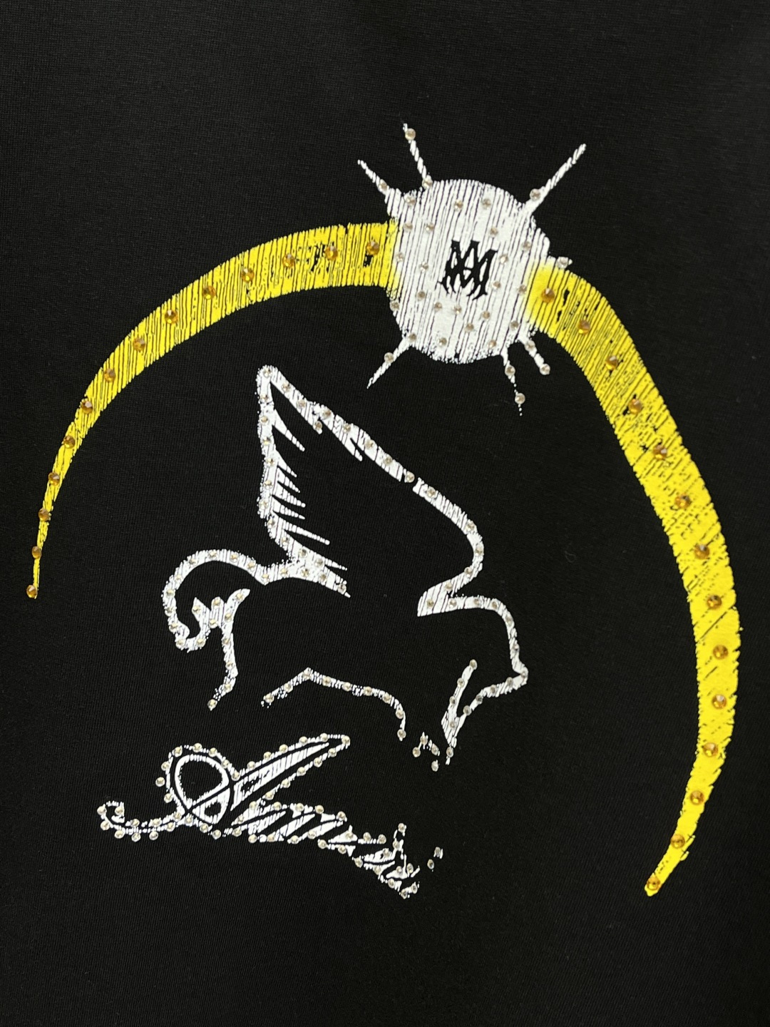 早春 AMIRI 🔥🔥春夏新款简约字母印花短袖 双纱纯棉面料 多元化搭配 是眼下时尚前沿的创新趋势 复古