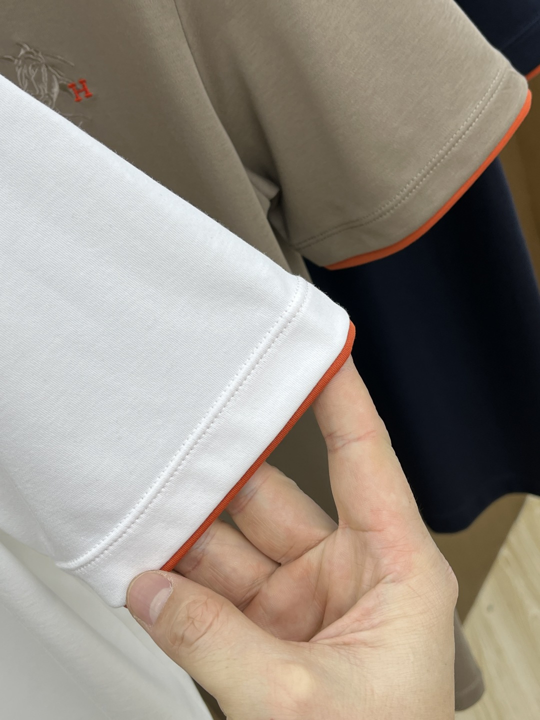 早春 Mon 🔥🔥春夏新款简约休闲短袖 精选新疆长绒棉 纱线环保染色定型 面料洗水上身软软舒适 多元化搭