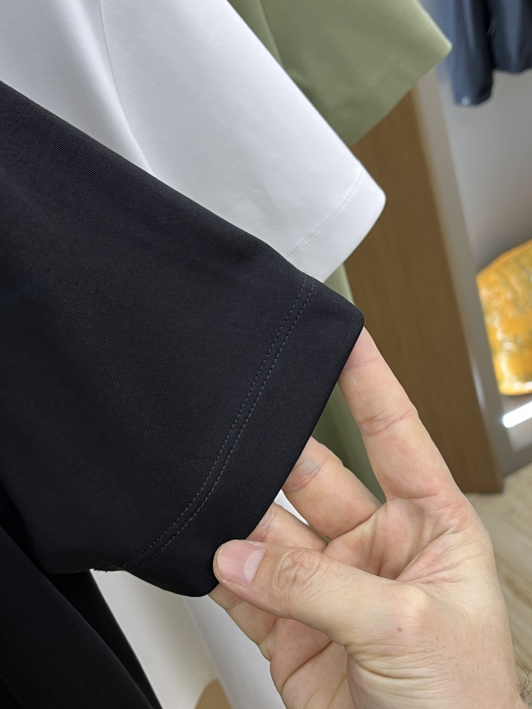 早春 Mon 🔥🔥春夏新款简约休闲短袖 精选新疆长绒棉 纱线环保染色定型 面料洗水上身软软舒适 多元化搭