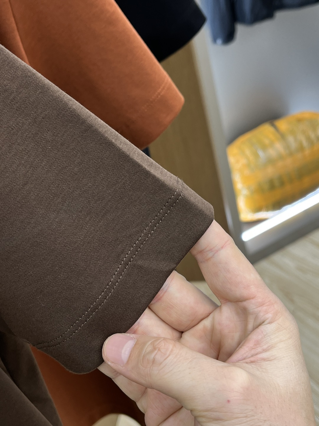 早春 Loro Piana 🔥🔥春夏新款简约休闲短袖 精选新疆长绒棉 纱线环保染色定型 面料洗水上身软软