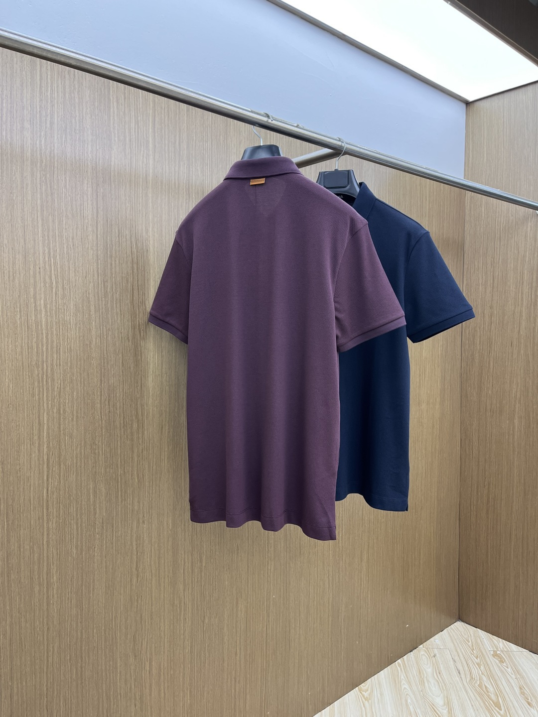 早春 ZZ 🔥🔥高级定制 26ss春夏新款翻领POLO短袖T恤 原版定制 面料选用进口珠地棉 轻薄透气 