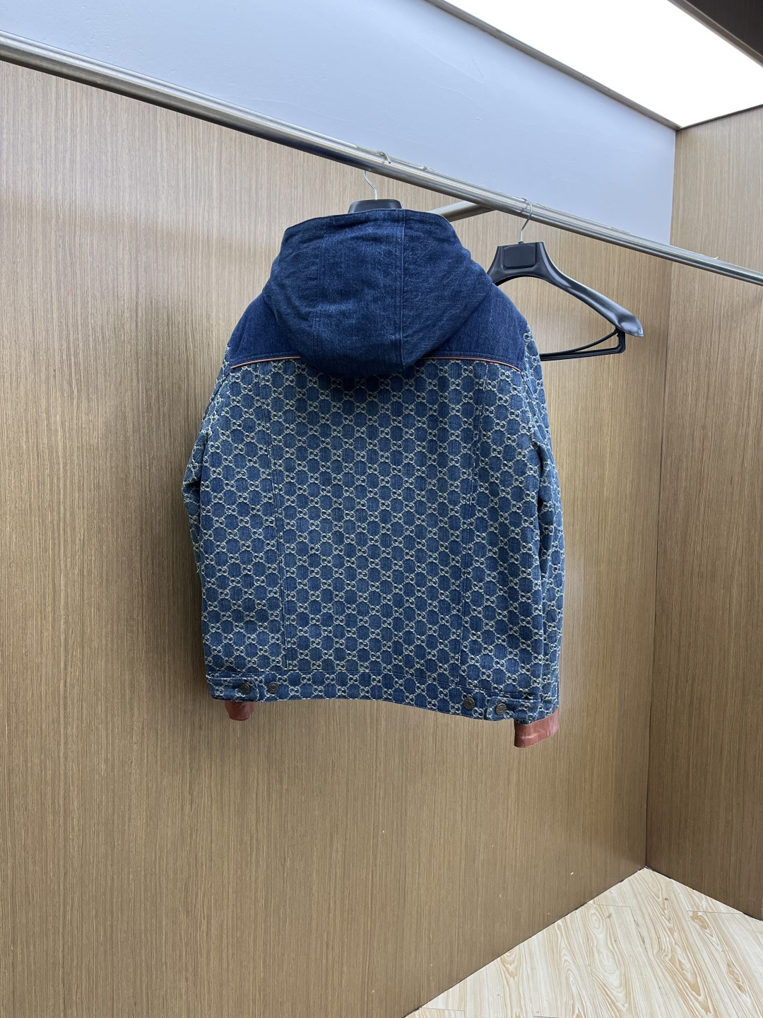 秋冬羽绒 Gucci/古驰牛仔拼皮羽绒服“灭世版本”直供各大平台，代购，微商。，暴力检测，广检90绒，欢