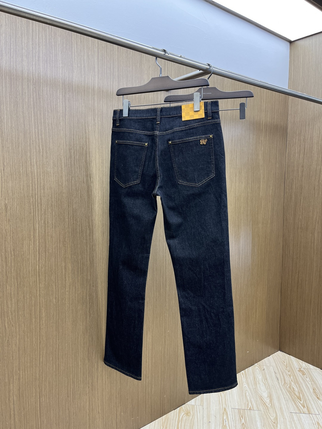 🌾 秋冬 LV 🔥🔥高端牛仔 25SS秋冬最新款原单牛仔裤 柜台同步发售 原版定制复刻 客供五金辅料 原