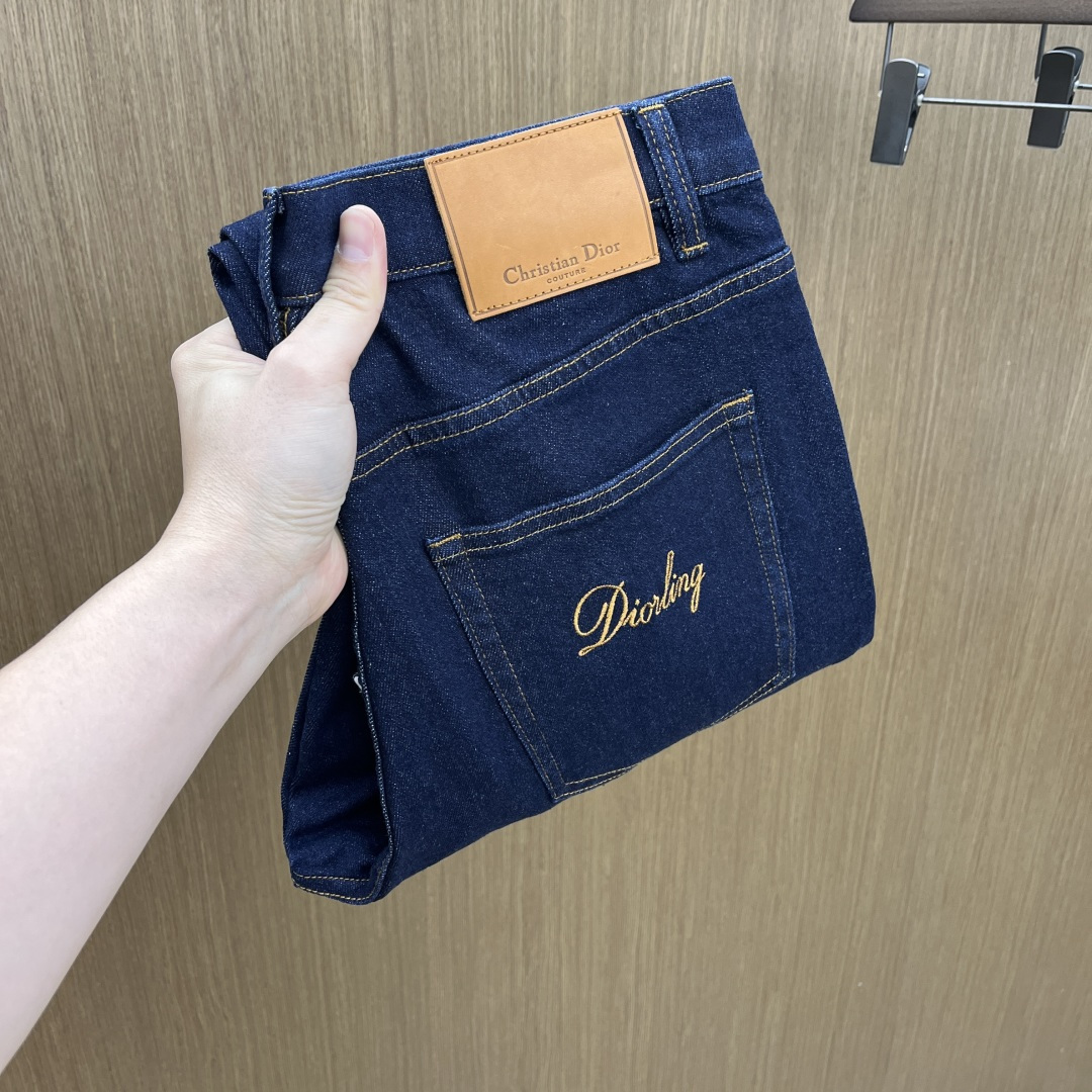 🌾 秋冬 CD 🔥🔥高端牛仔 25SS秋冬最新款原单牛仔裤 柜台同步发售 原版定制复刻 客供五金辅料 原