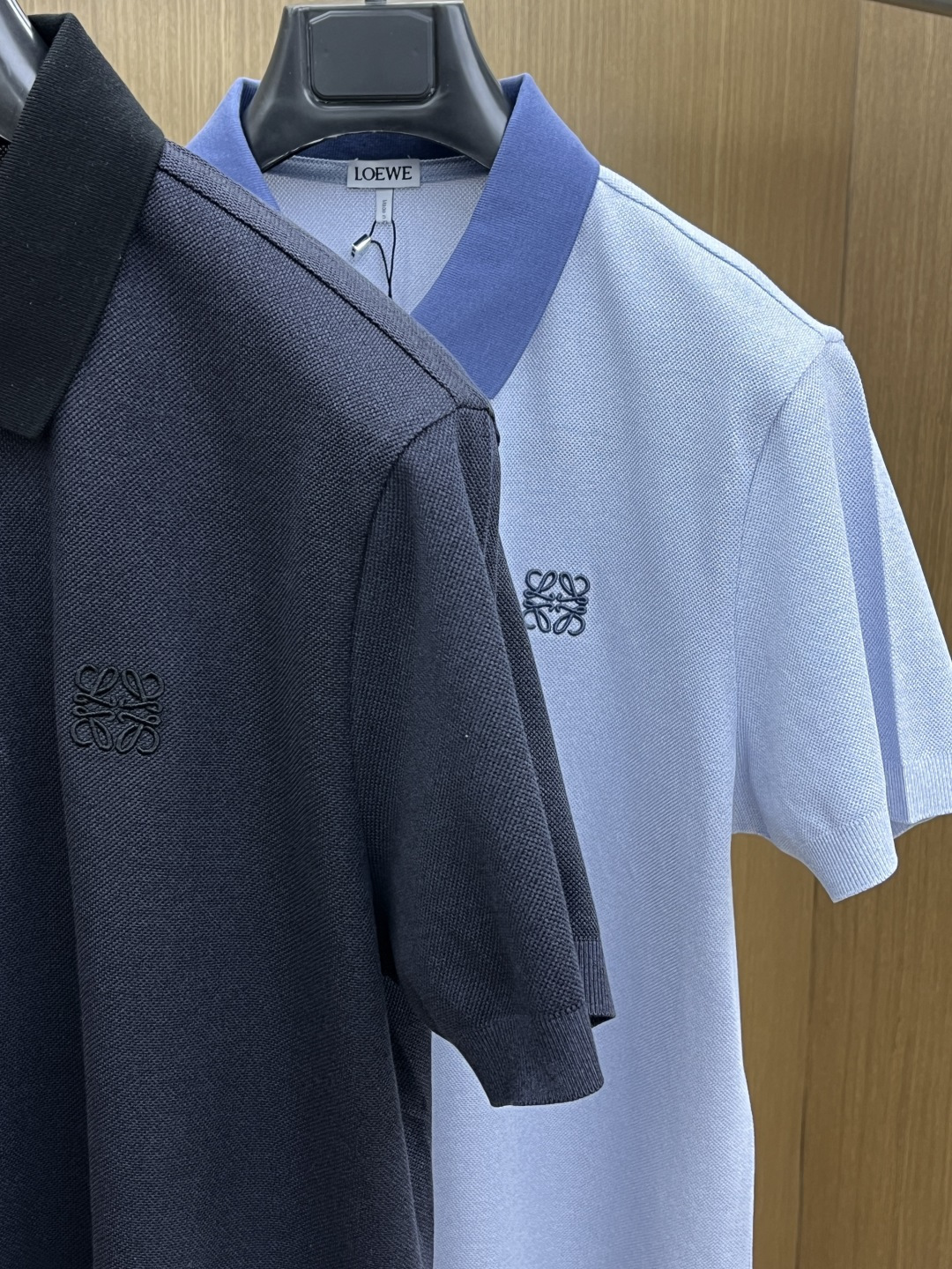 🌾 Loe 🔥🔥高级定制 26ss春夏新款翻领POLO短袖T恤 原版定制 面料选用进口珠地棉 轻薄透气 